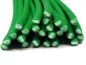 Preview: Plastic welding rods PE-HD 4mm round Green (RAL6037) 25 rods front HDPE | az-reptec