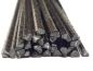Preview: Plastic welding rods PET 4mm Triangular Black 25 rods front | az-reptec