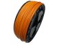 Preview: Plastic welding rod PE-HD 4mm round Orange (RAL2000) 2,4 kg on coil HDPE | az-reptec