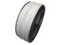 Preview: Plastique fil a souder PE-HD 4mm Ronde Blanc (RAL9016) 2,4 kg Bobine HDPE | az-reptec