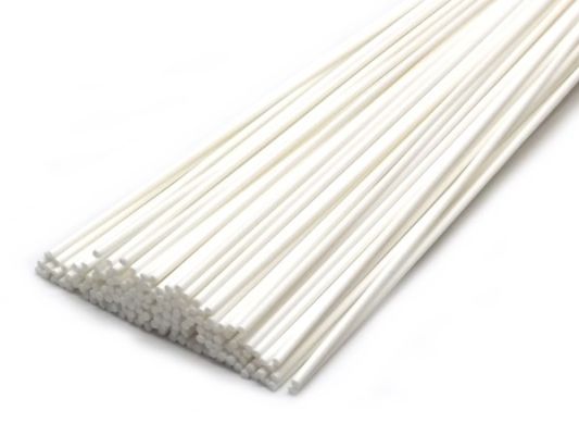 Plastic welding rods ABS 3mm Round White 1kg rods