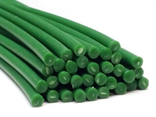 Plastic welding rods PE-HD 4mm Round Green (RAL6001) 25 rods