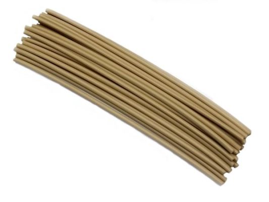 Plastic welding rods PE-HD 4mm round Beige (RAL1001) 25 rods top HDPE | az-reptec
