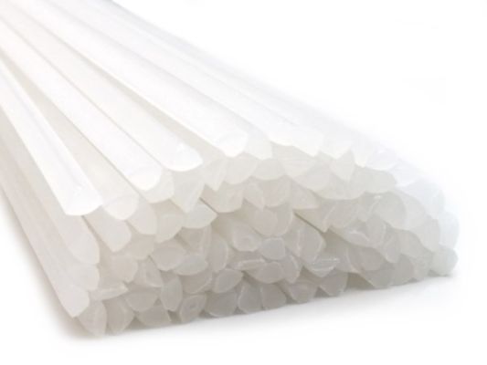 Kunststoffschweißdraht PP/PE 4mm Dreikant Natur 25 Stäbe