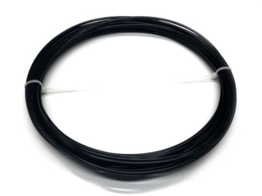 Plastique fil a souder ABS 3mm Ronde Noir 10 Mètres