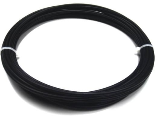Plastic welding rod ABS/PC 4mm Round Black 10 Meter