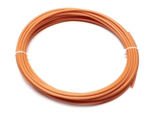 Plastic welding rod PE-HD 4mm round Orange (RAL2000) 10 Meter