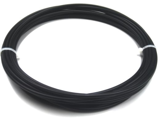 Plastic welding rod PE-HD 4mm round Black 10 Meter