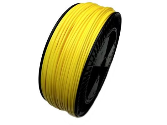 Plastique fil a souder PE-HD 4mm Ronde Jaune (RAL1018) 2,4 kg Bobine