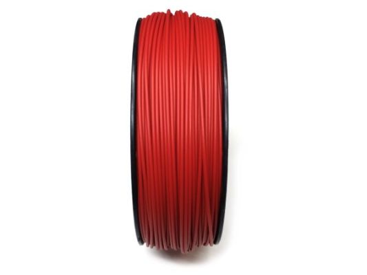 Plastic welding rod PE-HD 4mm round Red (RAL3020) 2,4 kg coil HDPE Front | az-reptec