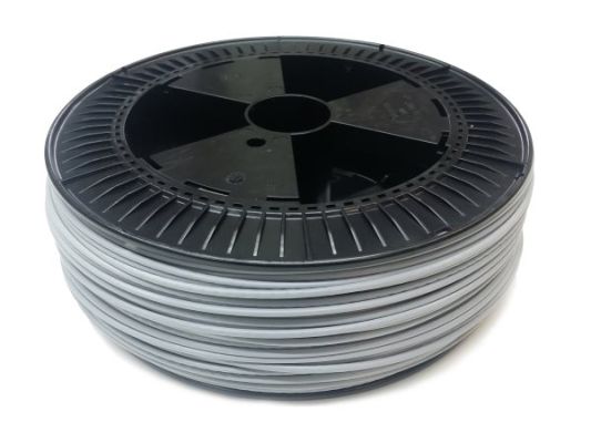 Plastic welding rod PE-HD 4mm round Gray  (RAL7040) 2,4 kg coil HDPE Top | az-reptec