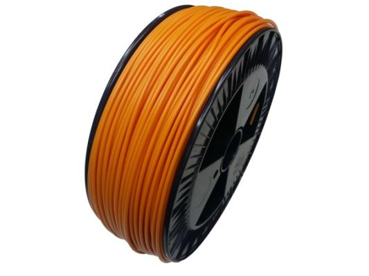 Plastic welding rod PE-HD 4mm Round Orange (RAL2000) 2,4 kg Coil