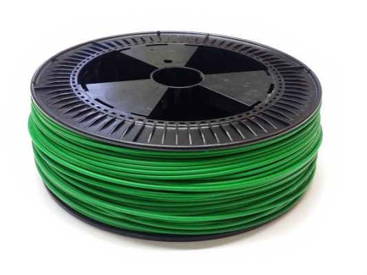 Plastic welding rod PE-HD 4mm round Green (RAL6037) 2,4 kg coil HDPE Top