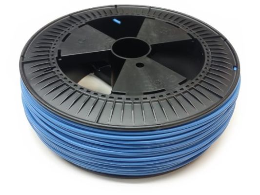 Plastic welding rod PE-HD 4mm round Blue (RAL5015) 2,4 kg on coil HDPE Top | az-reptec