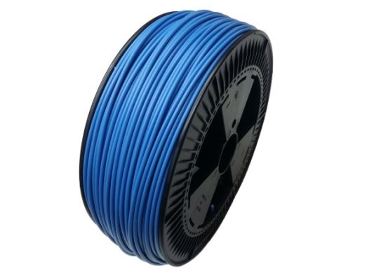 Plastic welding rod PE-HD 4mm Round Blue (RAL5015) 2,4 kg Coil