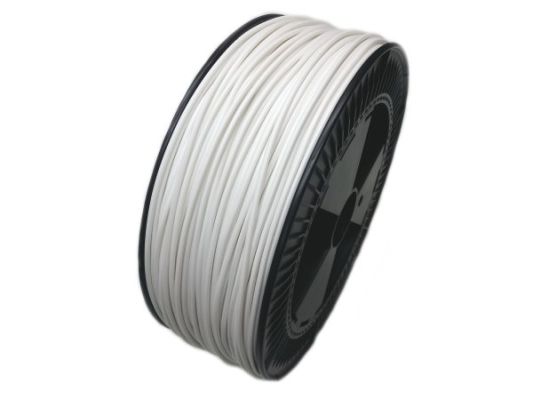 Plastique fil a souder PE-HD 4mm Ronde Blanc (RAL9016) 2,4 kg Bobine
