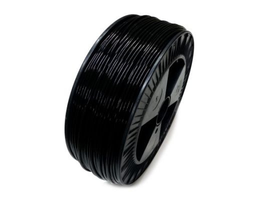 Plastic welding rod PE-HD 4mm Round Black (RAL9005) 2,4 kg Coil