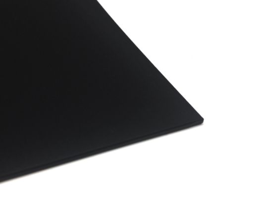 Kunststoffplatte PE-HD 2mm Schwarz 500 x 300 mm