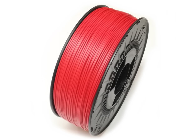 3D Filament ABS Premium Line 1,75 mm Ronde Rouge 1 kg sur Bobine