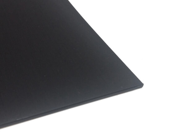 RS PRO GRP Kunststoffplatte, Schwarz, 30mm x 305mm x 500mm / 1.35g/cm³ bis  +100°C, Voll