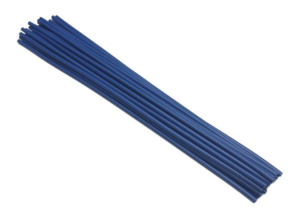 Plastique baguettes de soudure ABS 3mm Ronde Bleu 25 Barres Top | az-reptec