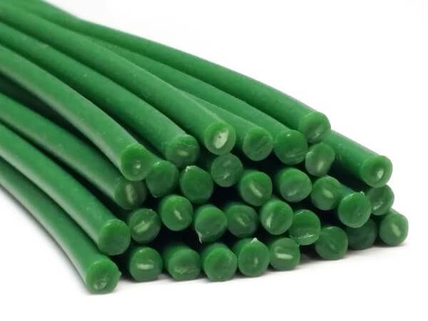 Plastic welding rods PE-HD 4mm round Green (RAL6001) 25 rods HDPE | az-reptec