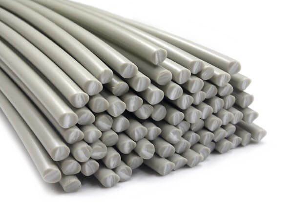 Plastique baguettes de soudure PP 3mm Ronde Beige 25 Barres | az-reptec