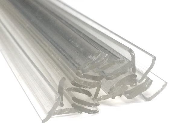 Plastique baguettes de soudure PMMA 8x1mm Plat Transparent 25 Barres | az-reptec