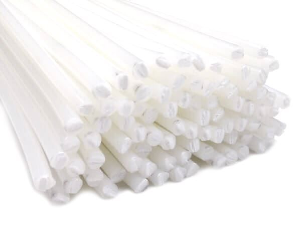 Kunststoffschweißdraht PE-LLD 4mm Rund Natur 25 Stäbe LLDPE | az-reptec