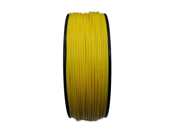 Kunststoffschweißdraht PE-HD 4mm Rund Gelb (RAL1018) 2,4 kg Spule HDPE front | az-reptec