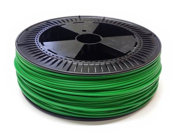 Plastic welding rod PE-HD 4mm round Green (RAL6037) 2,4 kg coil HDPE Top