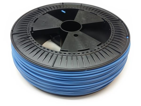 Plastic welding rod PE-HD 4mm round Blue (RAL5015) 2,4 kg on coil HDPE Top | az-reptec