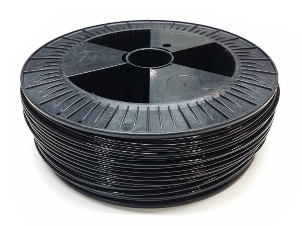 Plastique fil a souder PE-HD 4mm Ronde Noir (RAL9005) 2,4 kg Bobine HDPE top | az-reptec
