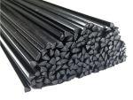 Kunststoffschweißdraht ASA 4mm Dreikant Schwarz 25 Stäbe