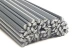 Plastique baguettes de soudure PVC-U rigide 4mm Triangulaire Gris 25 Barres