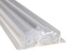 Plastic welding rods PMMA 4mm Triangular Transparent 25 rods